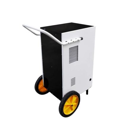 Metal Body 90L/D Industrial Dehumidifier with Big Wheels and Easy-moving Pushing Hand