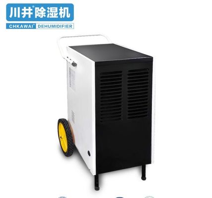 Metal Body 90L/D Industrial Dehumidifier with Big Wheels and Easy-moving Pushing Hand